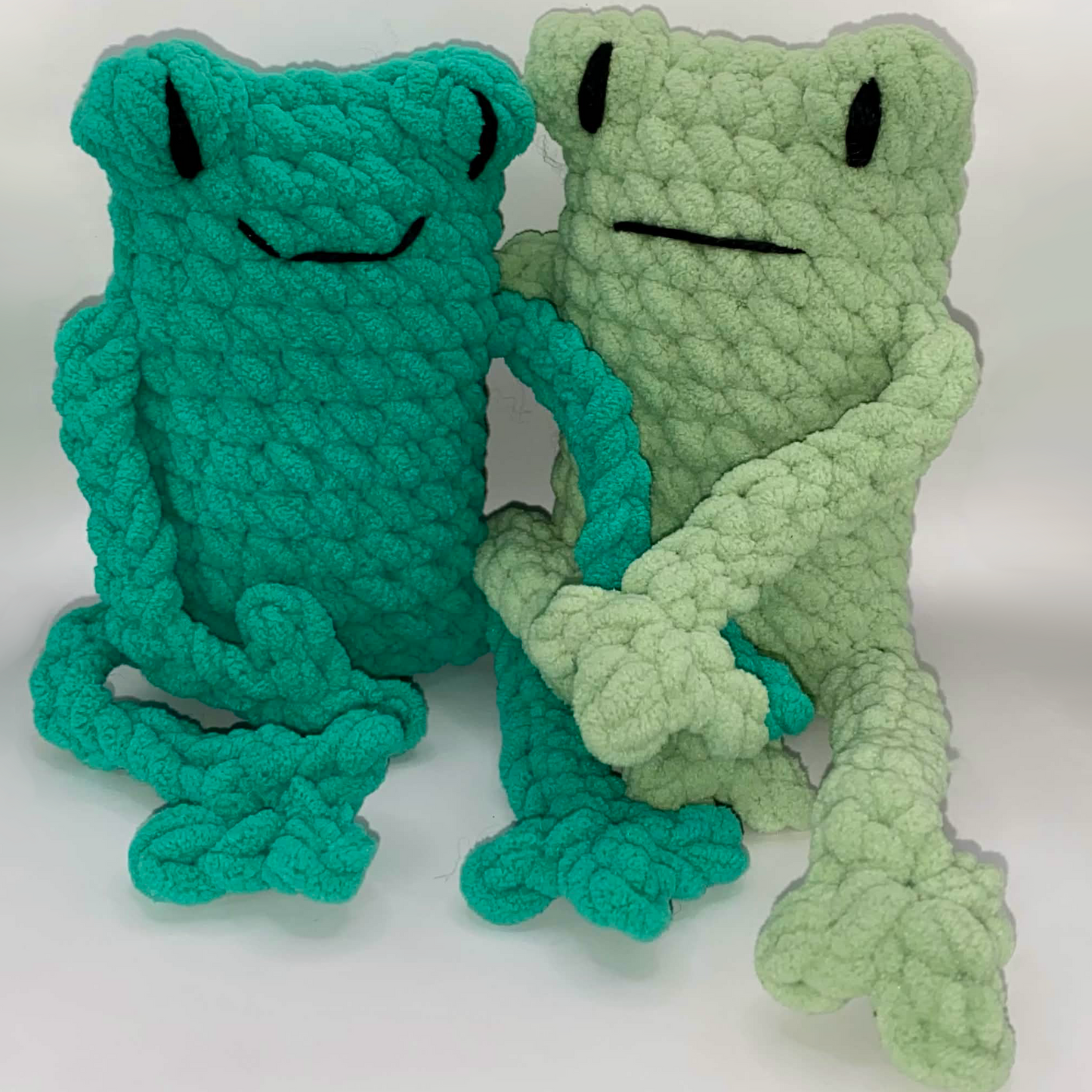 Leeroy the Leggy Frog Pattern