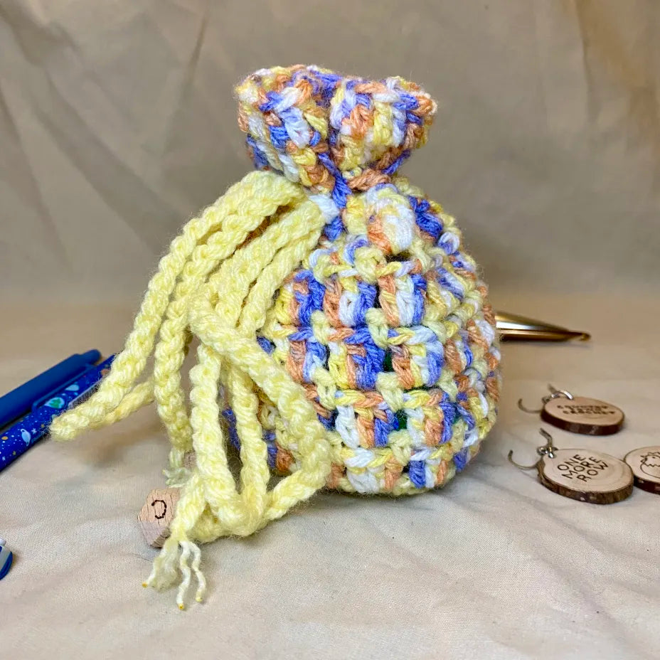 Spellbook Dice Bag